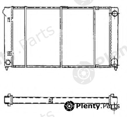  NRF part 503003 Radiator, engine cooling