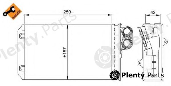  NRF part 58629 Heat Exchanger, interior heating