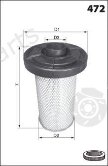  MECAFILTER part EL2213 Air Filter