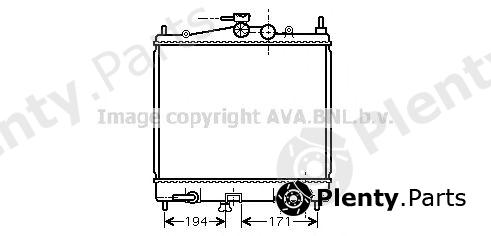  AVA QUALITY COOLING part DNA2248 Radiator, engine cooling