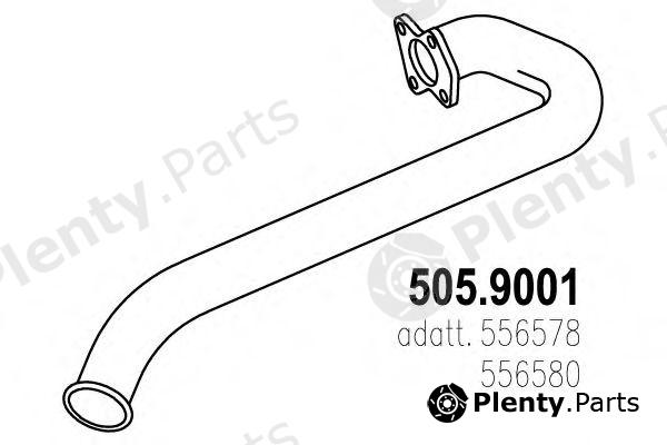  ASSO part 505.9001 (5059001) Exhaust Pipe