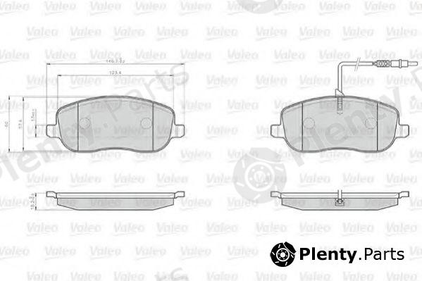  VALEO part 872261 Brake Pad Set, disc brake