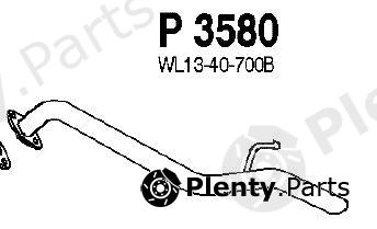  FENNO part P3580 Exhaust Pipe