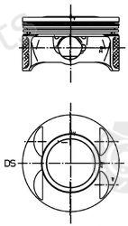  KOLBENSCHMIDT part 40027700 Piston