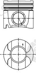  KOLBENSCHMIDT part 40292600 Piston