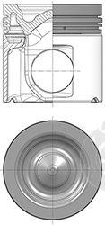 KOLBENSCHMIDT part 40907600 Piston