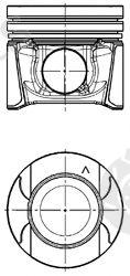  KOLBENSCHMIDT part 97504600 Piston