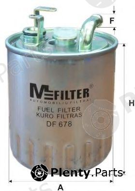  MFILTER part DF678 Fuel filter
