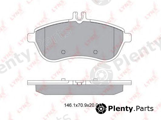  LYNXauto part BD-5318 (BD5318) Brake Pad Set, disc brake