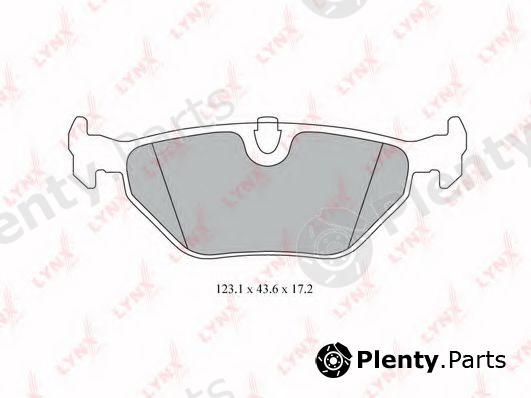  LYNXauto part BD-6501 (BD6501) Brake Pad Set, disc brake