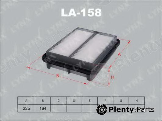  LYNXauto part LA158 Air Filter