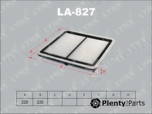  LYNXauto part LA827 Air Filter