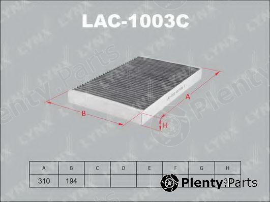  LYNXauto part LAC1003C Filter, interior air