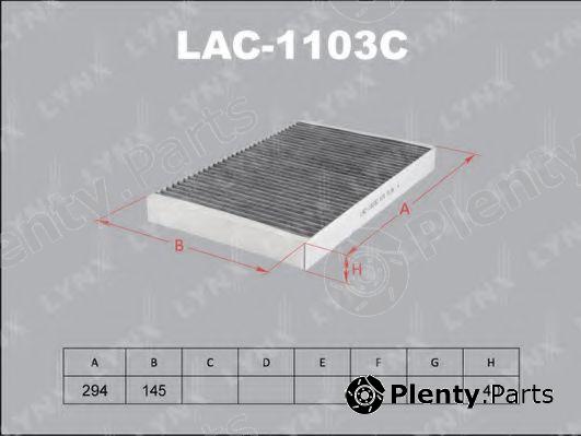  LYNXauto part LAC-1103C (LAC1103C) Filter, interior air