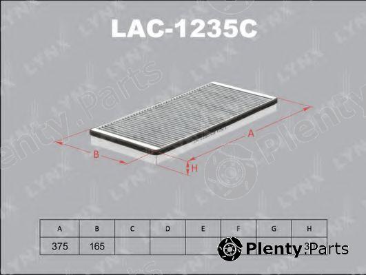  LYNXauto part LAC-1235C (LAC1235C) Filter, interior air