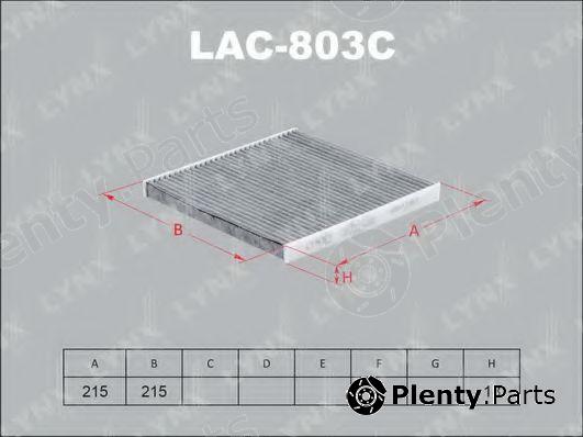  LYNXauto part LAC-803C (LAC803C) Filter, interior air