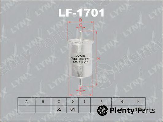  LYNXauto part LF1701 Fuel filter
