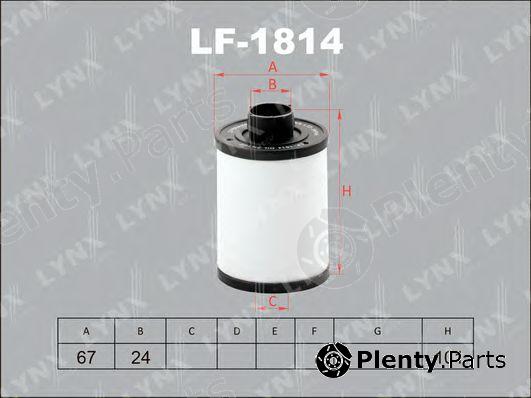  LYNXauto part LF-1814 (LF1814) Fuel filter