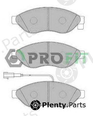  PROFIT part 5000-1923 (50001923) Brake Pad Set, disc brake
