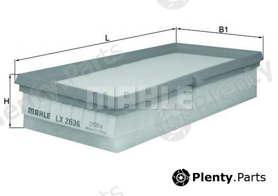  KNECHT part LX2636 Air Filter