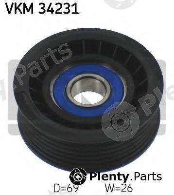 SKF part VKM34231 Deflection/Guide Pulley, v-ribbed belt