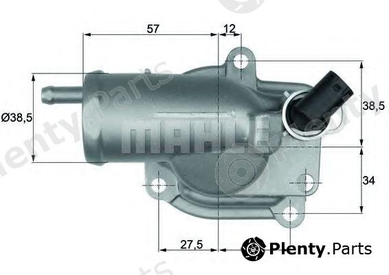  BEHR part TH1087 Thermostat, coolant