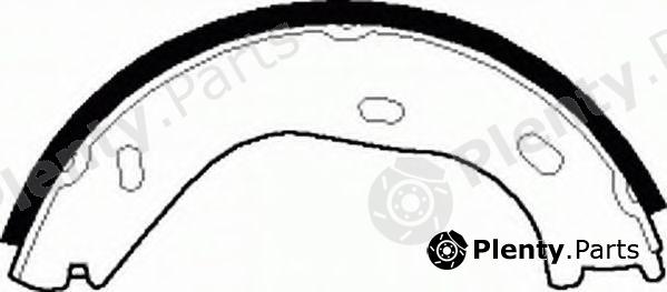  FERODO part FSB63 Brake Shoe Set, parking brake