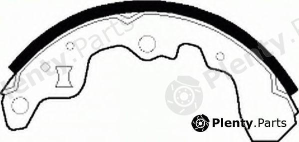  FERODO part FSB312 Brake Shoe Set