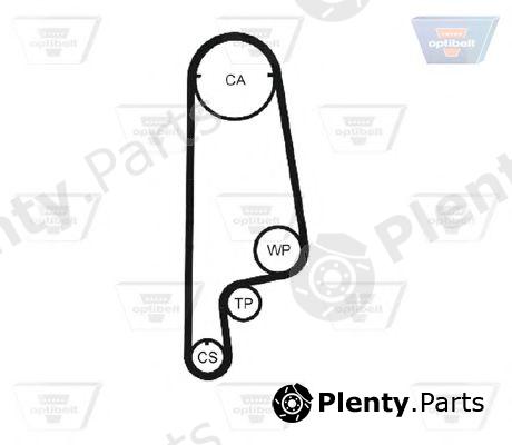  OPTIBELT part ZRK1165 Timing Belt