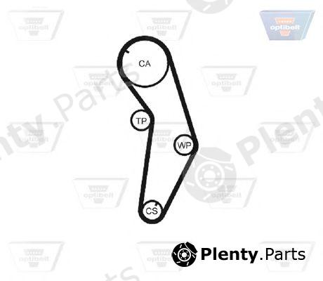 OPTIBELT part ZRK1207 Timing Belt
