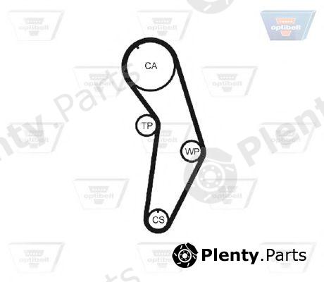  OPTIBELT part ZRK1216 Timing Belt