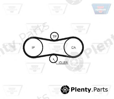  OPTIBELT part ZRK1238 Timing Belt