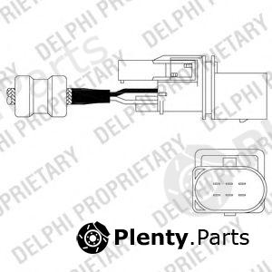  DELPHI part ES11014-12B1 (ES1101412B1) Lambda Sensor