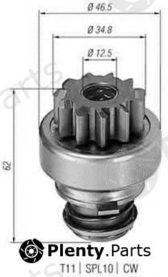  MAGNETI MARELLI part AMB0201 Pinion, starter