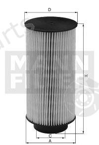  MANN-FILTER part PU10004z (PU10004Z) Fuel filter