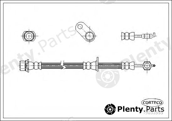  CORTECO part 19033555 Brake Hose