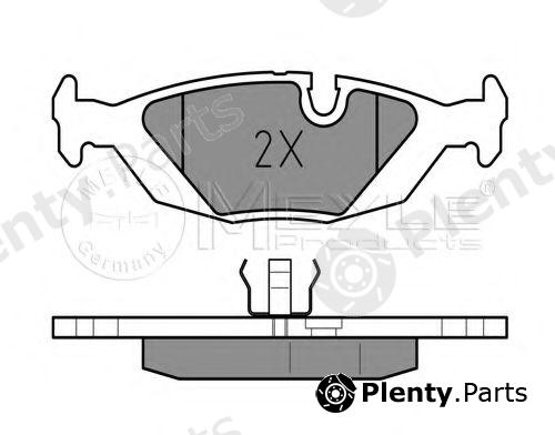  MEYLE part 0252067516 Brake Pad Set, disc brake