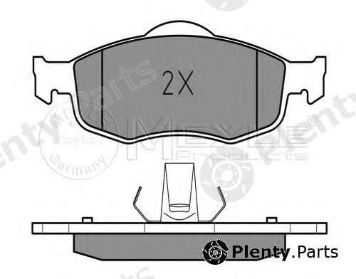  MEYLE part 0252139418 Brake Pad Set, disc brake