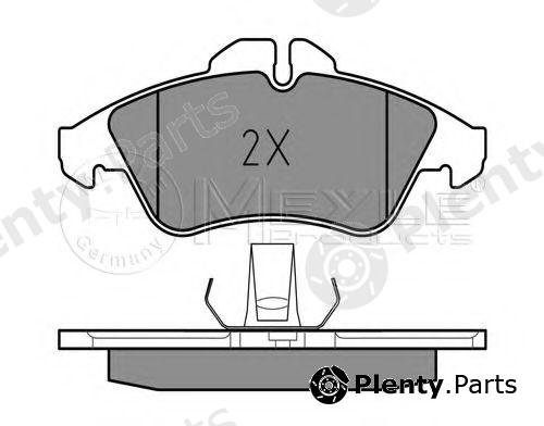 MEYLE part 0252157620 Brake Pad Set, disc brake