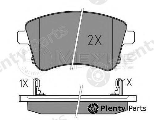  MEYLE part 0252518419/W (0252518419W) Brake Pad Set, disc brake