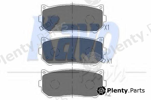  KAVO PARTS part KBP4001 Brake Pad Set, disc brake