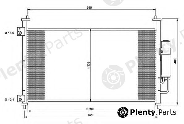  NRF part 35763 Condenser, air conditioning