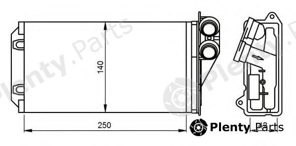  NRF part 54305 Heat Exchanger, interior heating