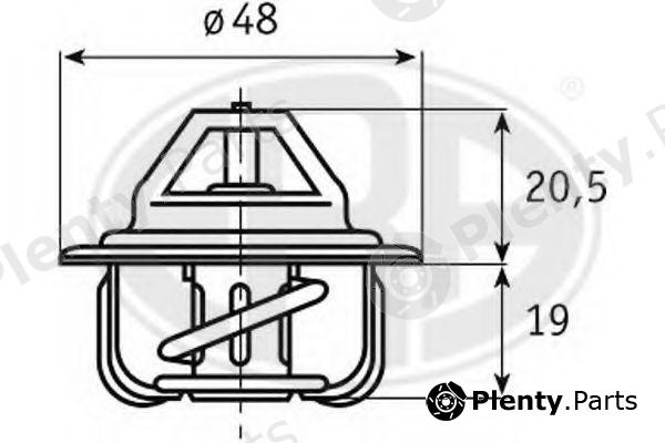  ERA part 350048 Thermostat, coolant