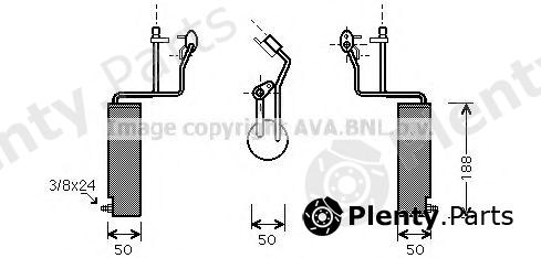  AVA QUALITY COOLING part DND284 Dryer, air conditioning
