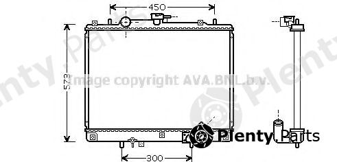  AVA QUALITY COOLING part MTA2167 Radiator, engine cooling