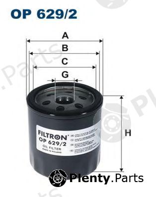  FILTRON part OP629/2 (OP6292) Oil Filter
