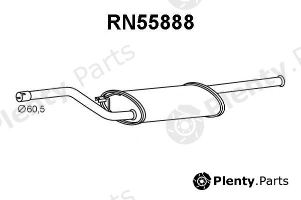  VENEPORTE part RN55888 Front Silencer