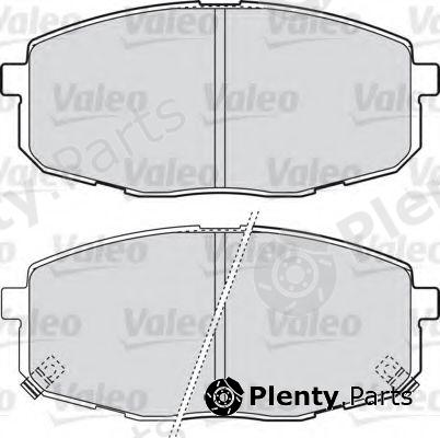  VALEO part 598842 Brake Pad Set, disc brake