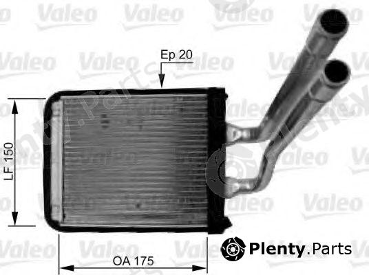  VALEO part 812436 Heat Exchanger, interior heating